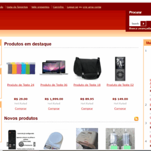 Modelo de loja virtual