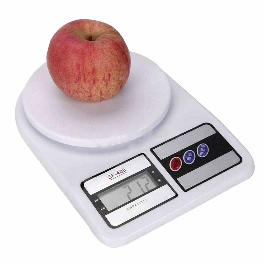 Balança Digital Cozinha Alta Precisão Escala 1g - 1g à 10Kg